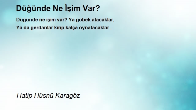 Hatip Hüsnü Karagöz