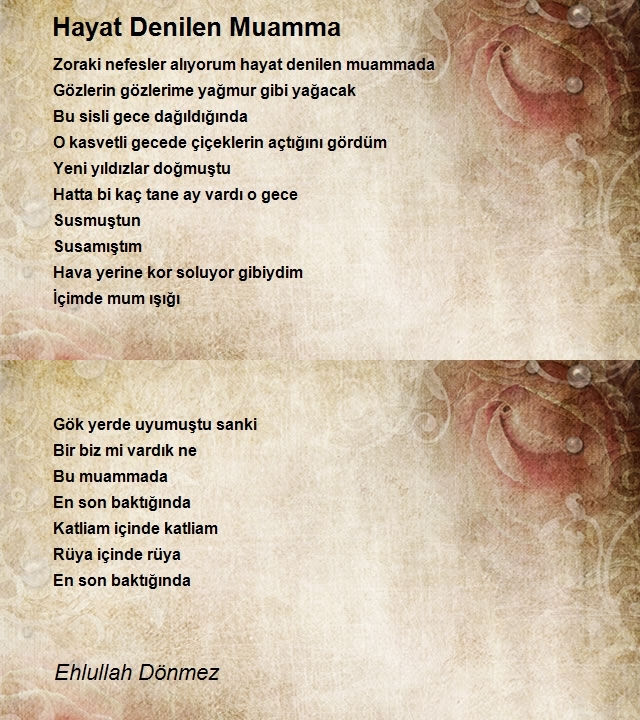 Ehlullah Dönmez