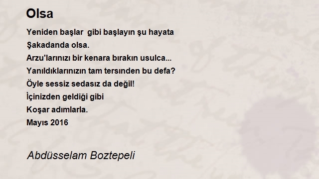 Abdüsselam Boztepeli