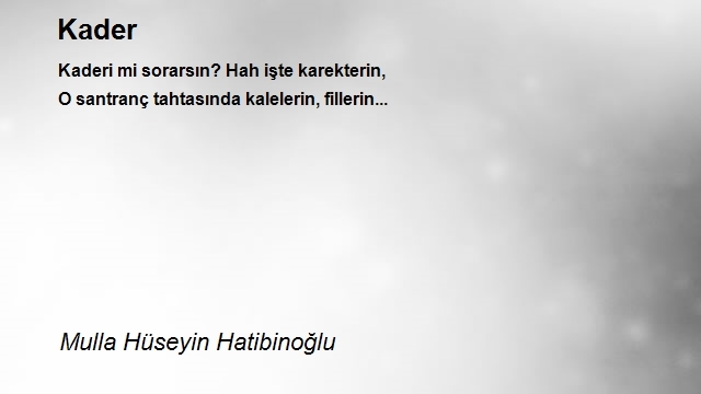 Mulla Hüseyin Hatibinoğlu