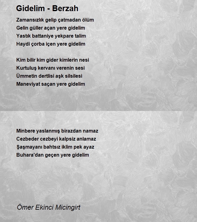 Ömer Ekinci Micingirt