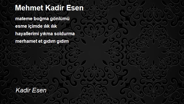 Kadir Esen