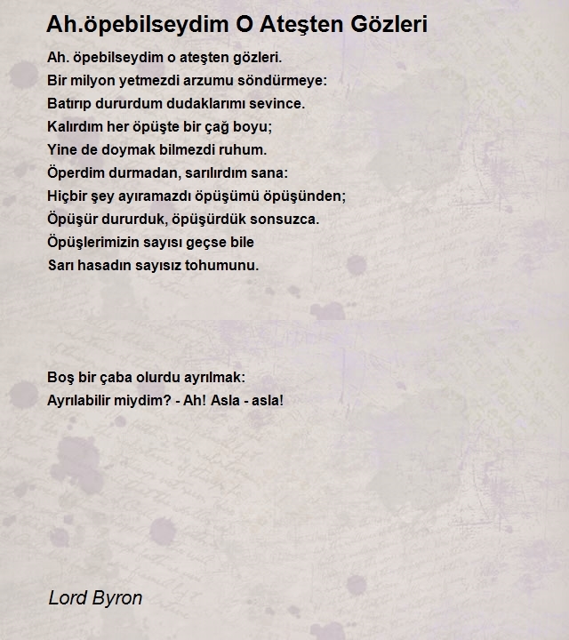 Lord Byron