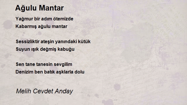 Melih Cevdet Anday