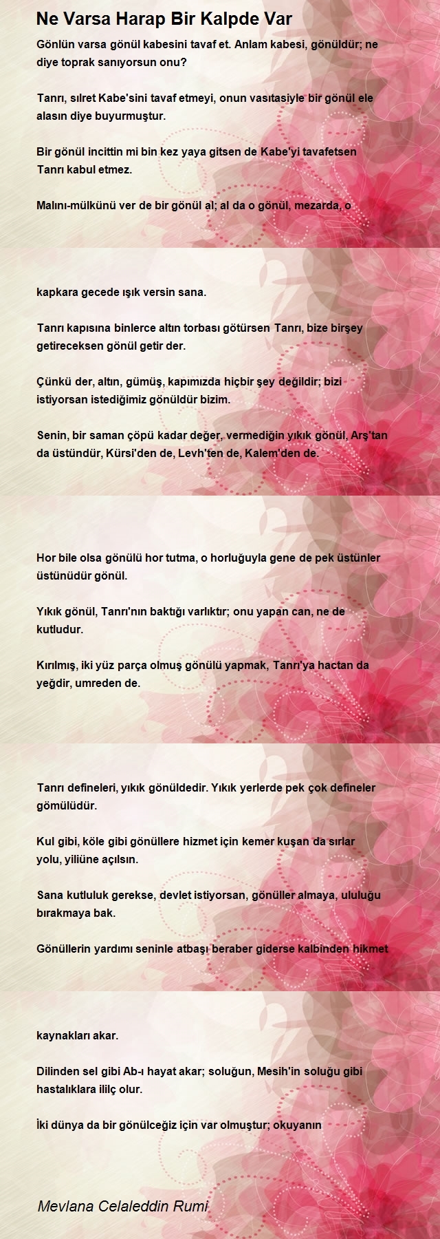 Mevlana Celaleddin Rumi