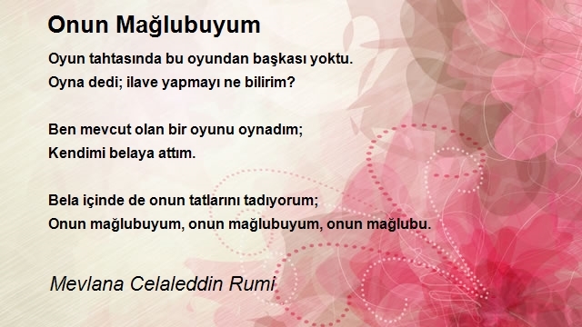 Mevlana Celaleddin Rumi