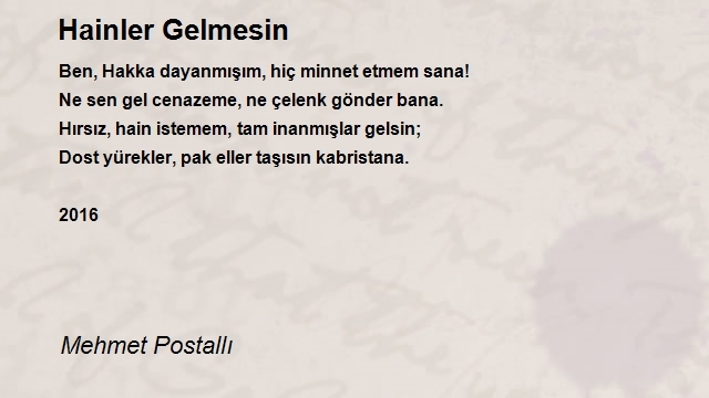 Mehmet Postallı