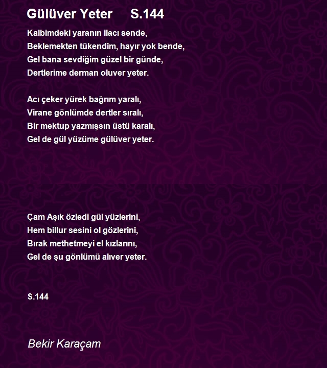 Bekir Karaçam