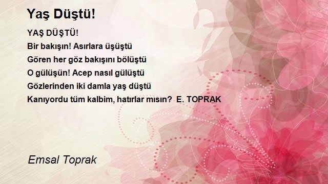 Emsal Toprak