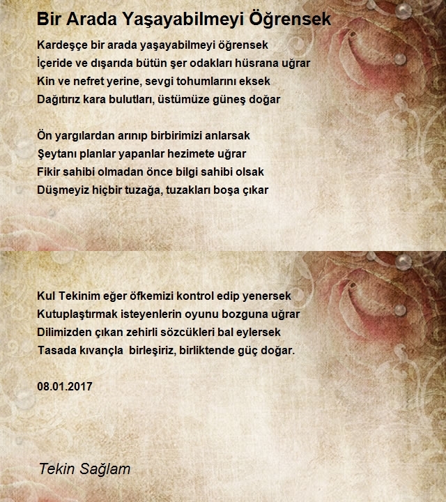 Tekin Sağlam