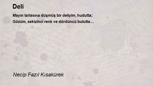 Necip Fazıl Kısakürek