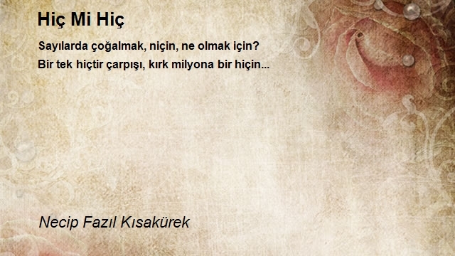 Necip Fazıl Kısakürek