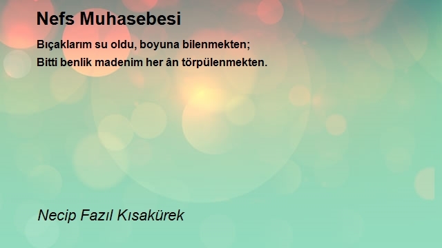 Necip Fazıl Kısakürek