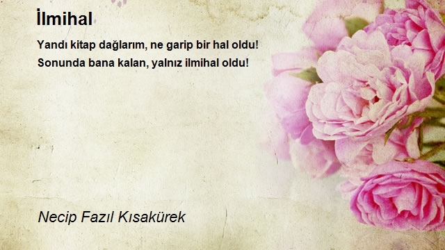 Necip Fazıl Kısakürek