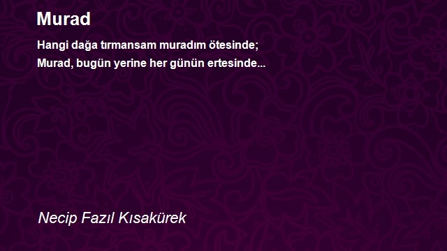 Necip Fazıl Kısakürek