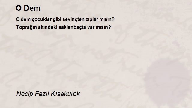 Necip Fazıl Kısakürek