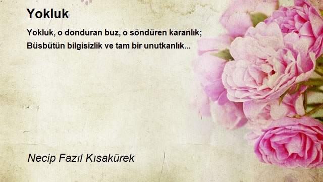 Necip Fazıl Kısakürek