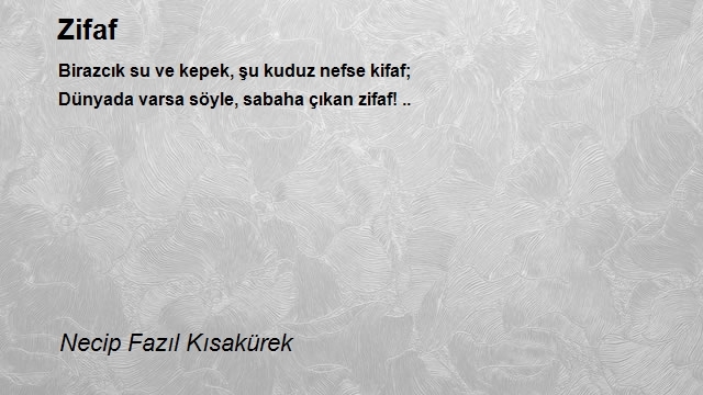 Necip Fazıl Kısakürek