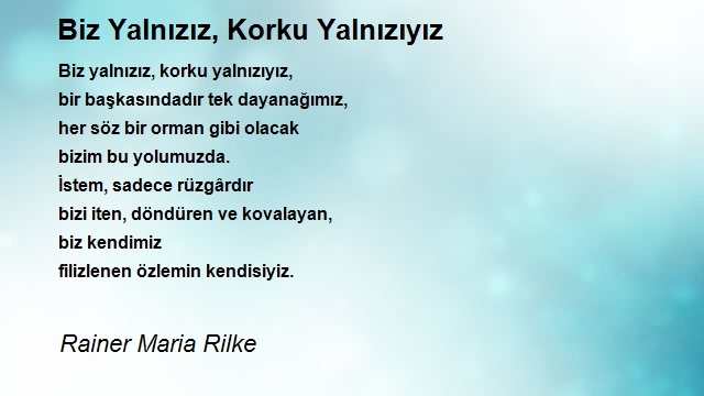 Rainer Maria Rilke