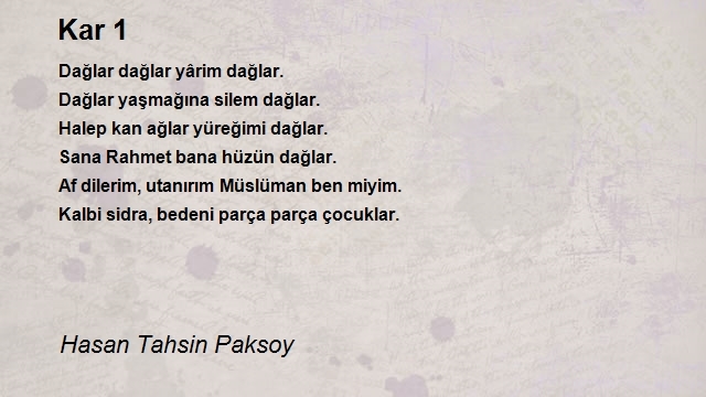 Hasan Tahsin Paksoy