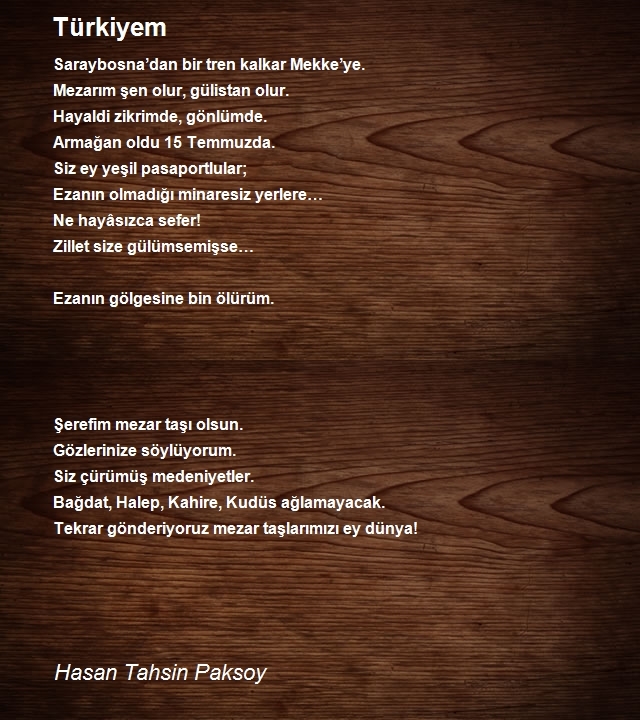 Hasan Tahsin Paksoy