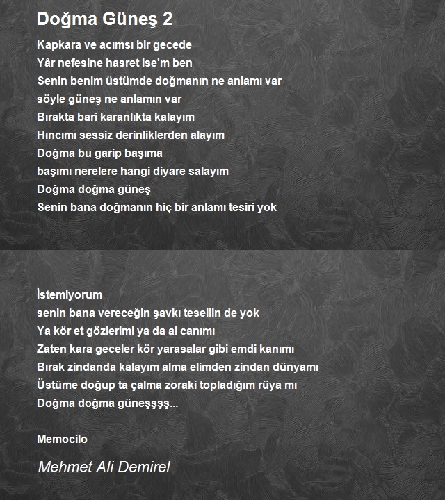 Mehmet Ali Demirel