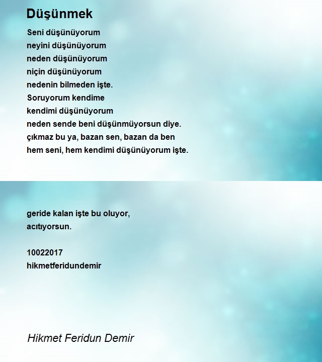 Hikmet Feridun Demir