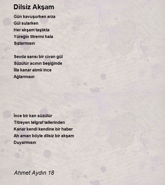 Ahmet Aydın 18