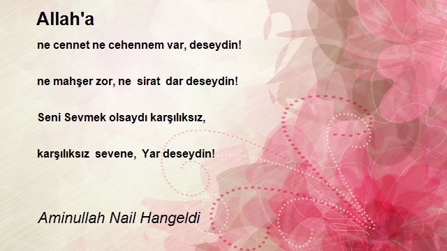 Aminullah Nail Hangeldi