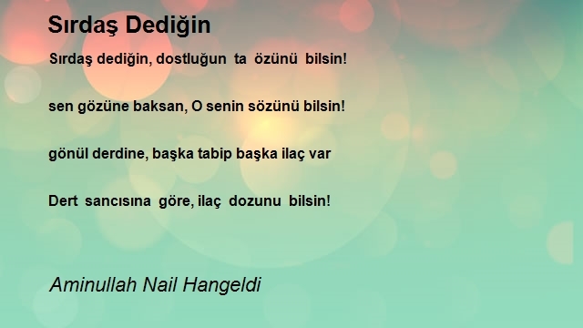 Aminullah Nail Hangeldi