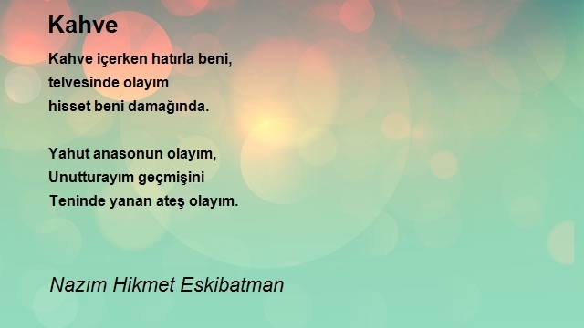 Nazım Hikmet Eskibatman