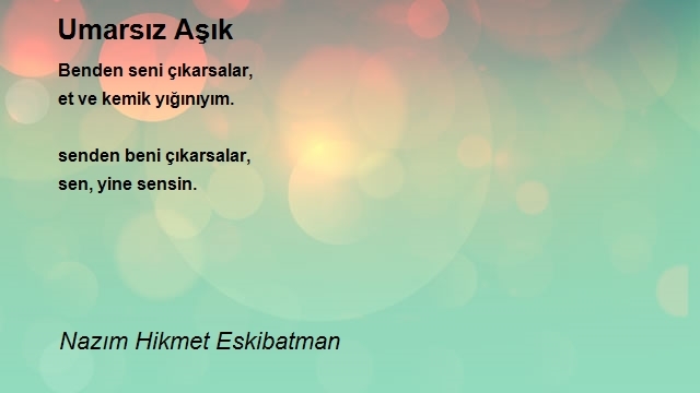 Nazım Hikmet Eskibatman