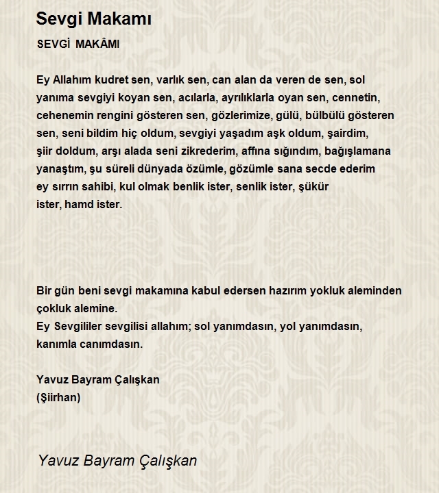 Yavuz Bayram Çalışkan