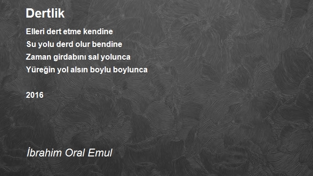 İbrahim Oral Emul