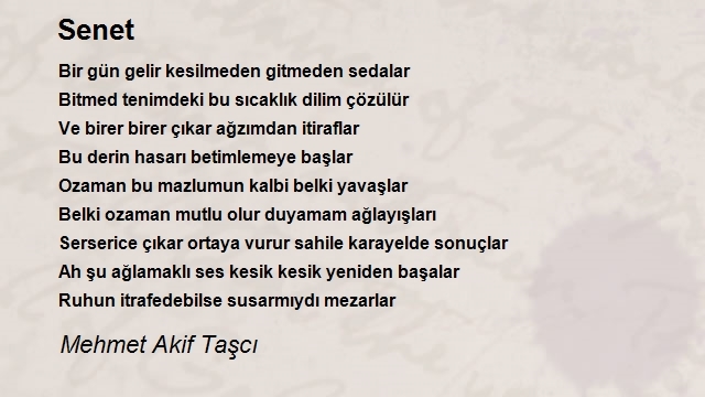 Mehmet Akif Taşcı