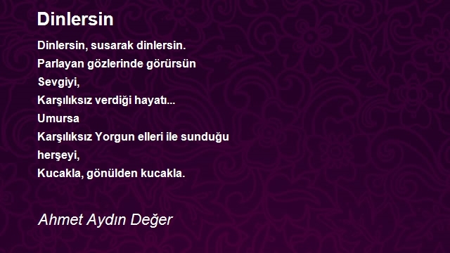 Ahmet Aydın Değer