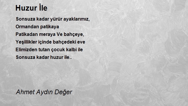 Ahmet Aydın Değer