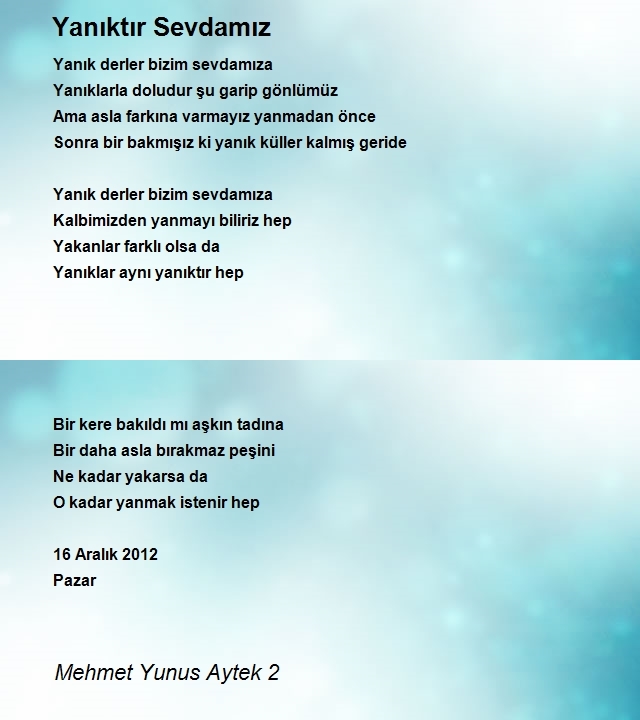 Mehmet Yunus Aytek 2