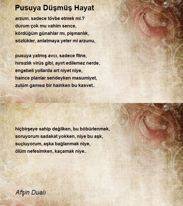 Afşin Dualı