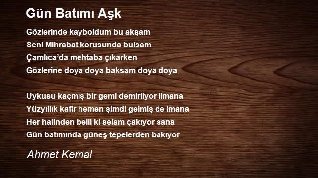 Ahmet Kemal