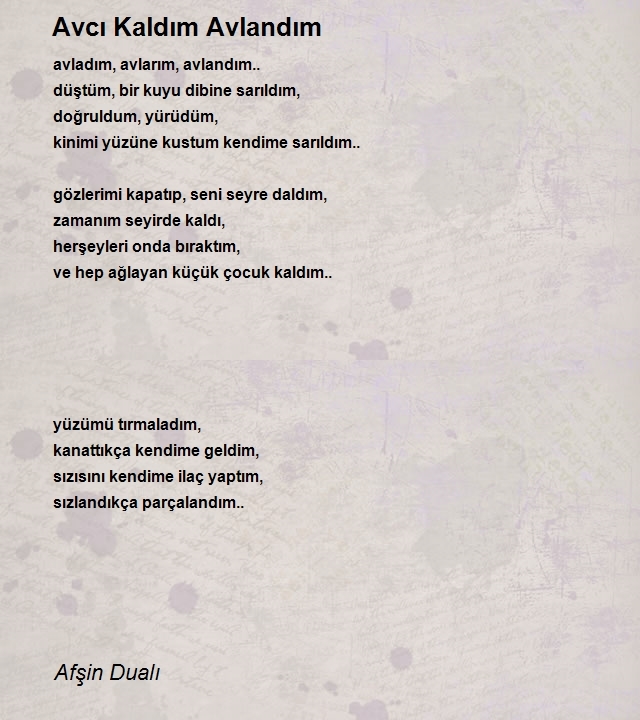 Afşin Dualı