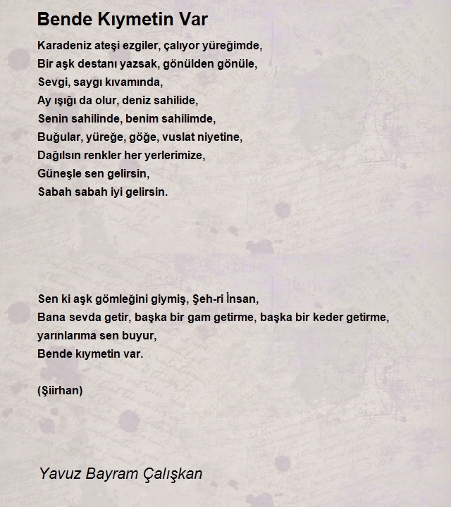 Yavuz Bayram Çalışkan