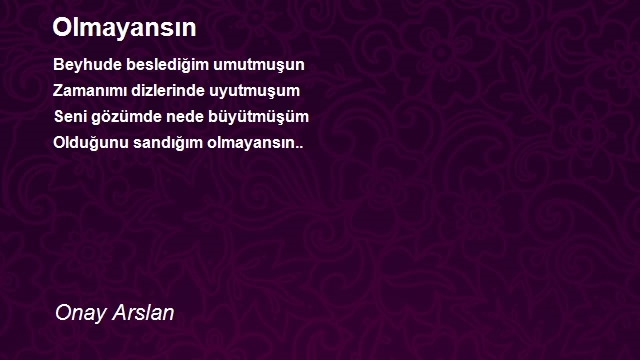 Onay Arslan