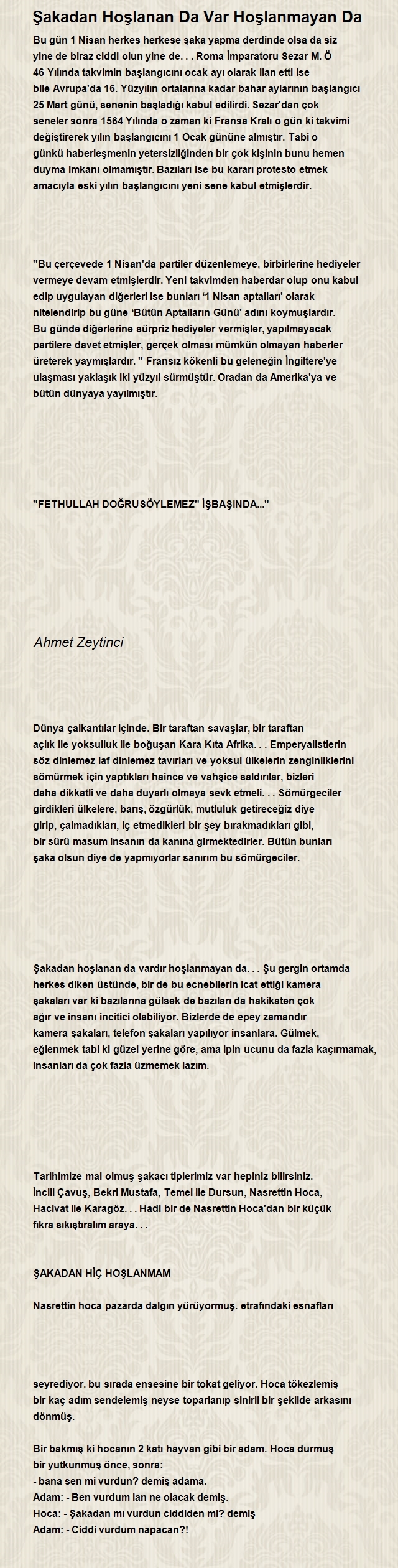 Ahmet Zeytinci