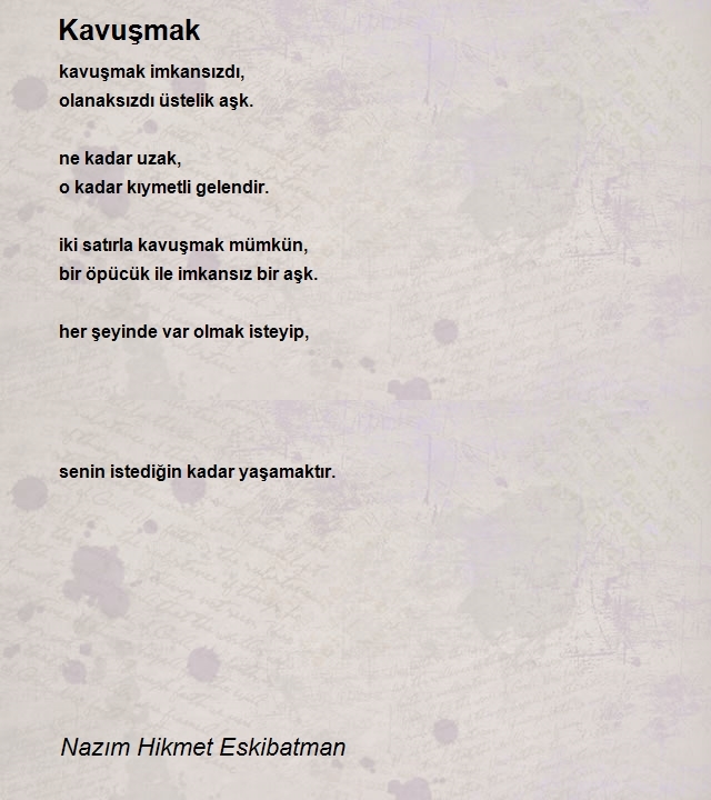 Nazım Hikmet Eskibatman