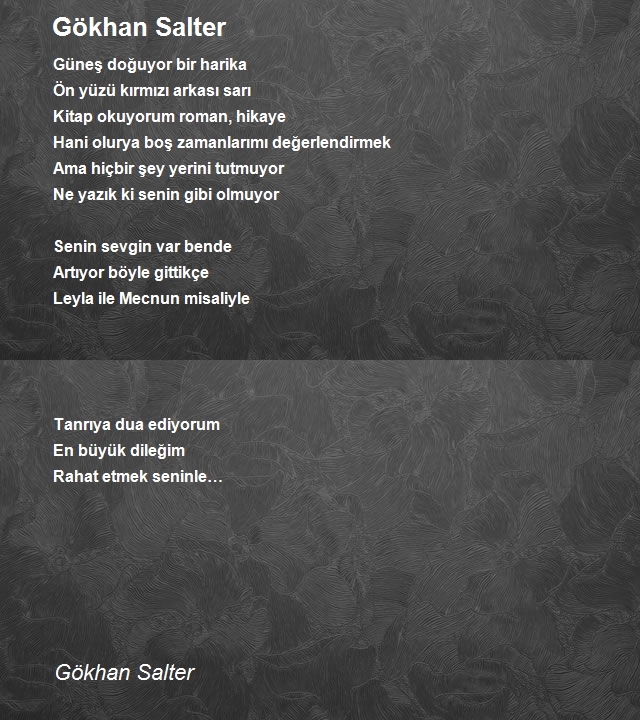 Gökhan Salter