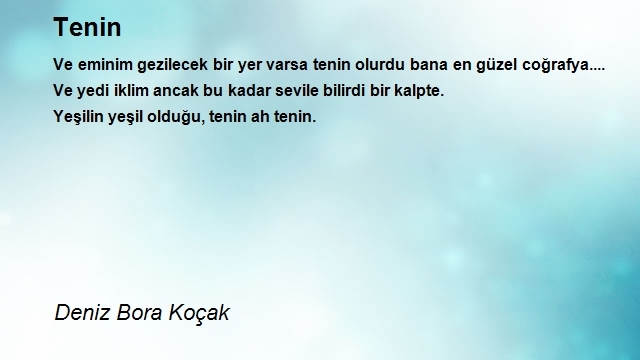 Deniz Bora Koçak