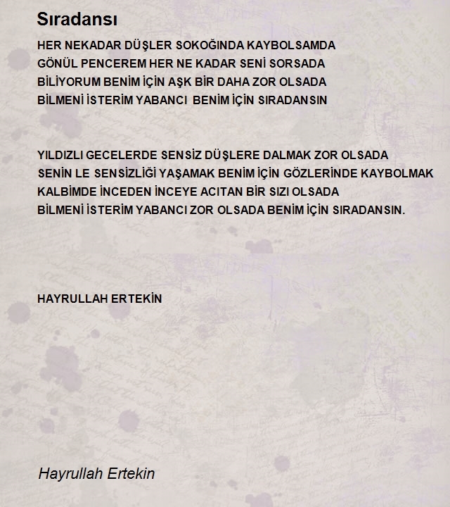 Hayrullah Ertekin