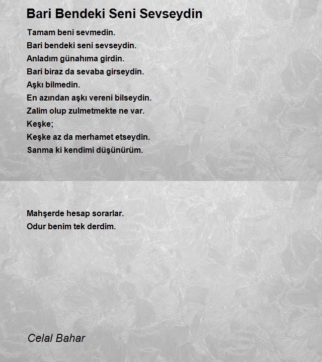 Celal Bahar