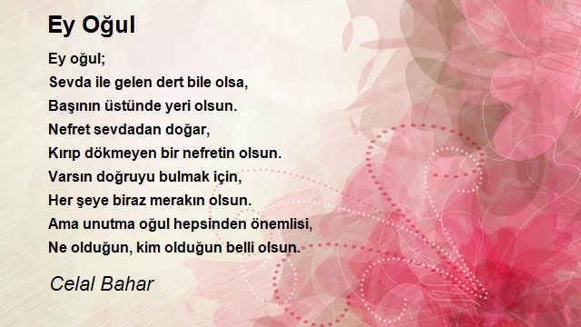 Celal Bahar